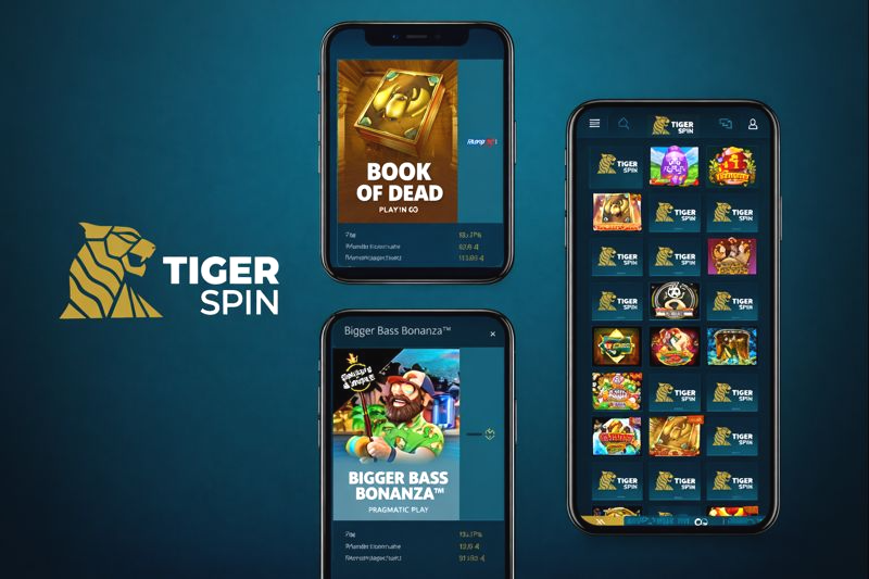 TigerSpin Casino auf dem Smartphone - mobile Optimierung